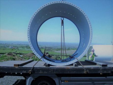 MWPS Ballymena 500kW Vestas delivery 020